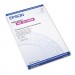 Epson S041070 Matte Presentation Paper, 27 lbs., Matte, 11 x 17, 100 Sheets/Pack