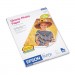 Epson S041649 Glossy Photo Paper, 52 lbs., Glossy, 8-1/2 x 11, 50 Sheets/Pack