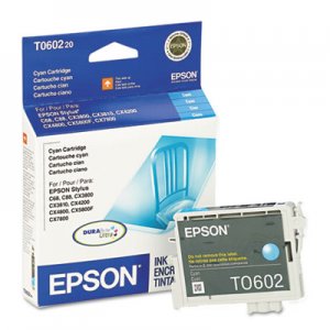 Epson T060220 T060220 (60) DURABrite Ink, Cyan