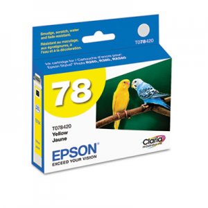 Epson T078420 T078420 (78) Claria Ink, Yellow