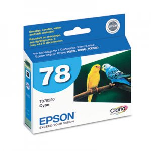 Epson T078220 T078220 (78) Claria Ink, Cyan