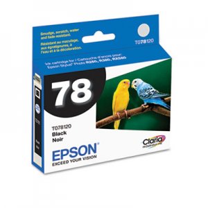 Epson T078120 T078120 (78) Claria Ink, Black