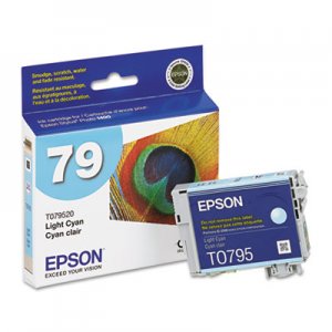 Epson T079520 T079520 (79) Claria Ink, Light Cyan