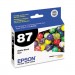 Epson T087820 T087820 (87) UltraChrome Hi-Gloss 2 Ink, Matte Black