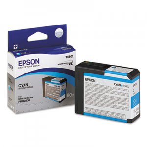 Epson T580200 T580200 UltraChrome K3 Ink, Cyan