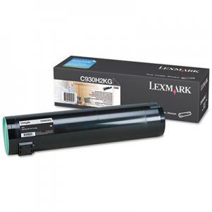 Lexmark C930H2KG C930H2KG High-Yield Toner, 38000 Page-Yield, Black
