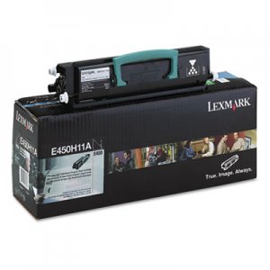 Lexmark E450H11A E450H11A Toner, 11000 Page-Yield, Black