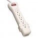 Tripp Lite SUPER7 SUPER7 Surge Suppressor, 7 Outlets, 7 ft Cord, 2160 Joules, Light Gray