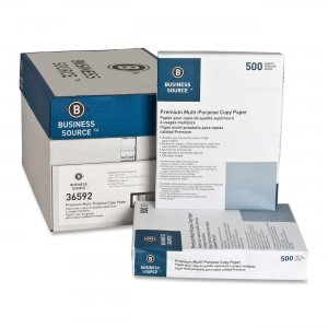 Business Source 36592 Punched Multipurpose Paper